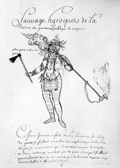 Kanadalı Iroquois Indian, 